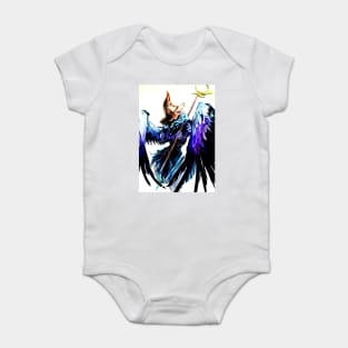 Fantasy Black Mage Baby Bodysuit